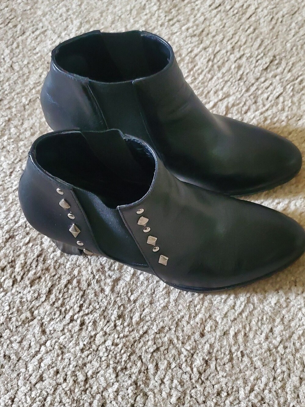 Amalfi Women’s Black Studded Ankle Boots